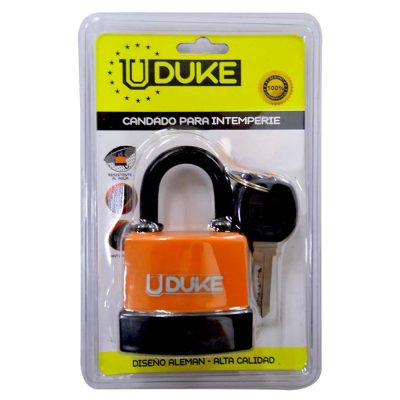 CANDADO INTEMPERIE 55 MM NARANJA UDUKE (HT90137)