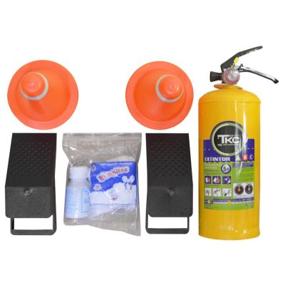 KIT CARRETERA PARA CARRO TKC X 4 PCS BOLSA -REGLAMENTARIO