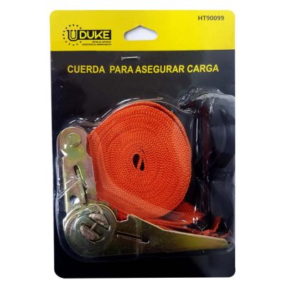 Cuerda Para Carga 1 X 4.6 Mts Capacidad 350 Kg Uduke