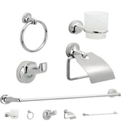 LINEA GRIVAL KIT ACCESORIOS PARA BAÑO X 6 PIEZAS