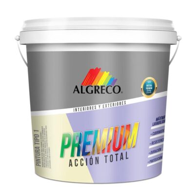 PINTURA VINILO PREMIUM TIPO 1 BLANCO ARENA BALDE (99400325