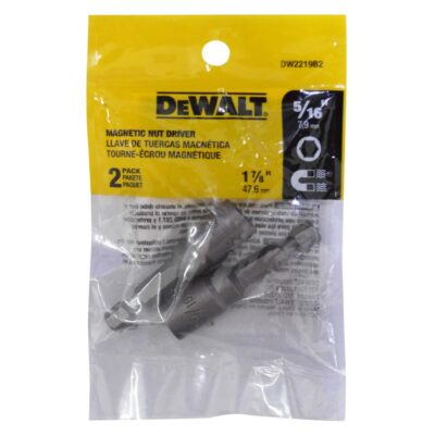 COPA TORNILLO IMANTADA X 2 DEWALT 5/16 (JUEGO (DW2219B2)