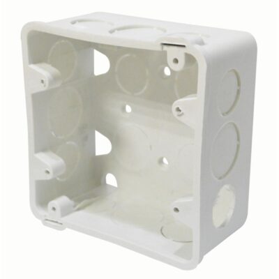 CAJA PLASTICA 4X4 BLANCA INDUMA CERTIFICADA (X408)