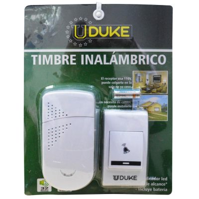 TIMBRE INALAMBRICO ENERGIA UDUKE FRECUECIA GENERAL