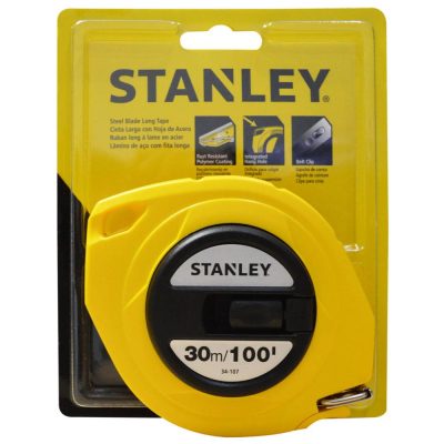 DECAMETRO X 30 MTS HOJA DE ACERO STANLEY (34-107S)