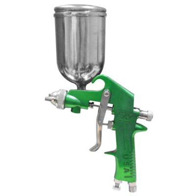 Aerografo Uduke Vaso De 400 Cc Pistola F-75 Verde (Ht30563)