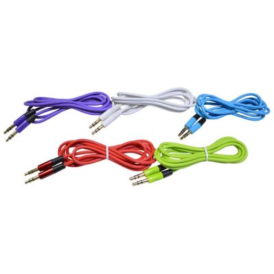 Cable 1X1 Auxiliar Fino 1.2Mts En Colores (Ht30303)