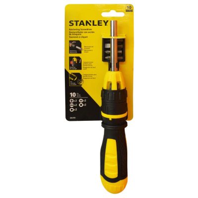 DESTORNILLADOR RACHE STANLEY DE PUNTAS X 10 (68-010)