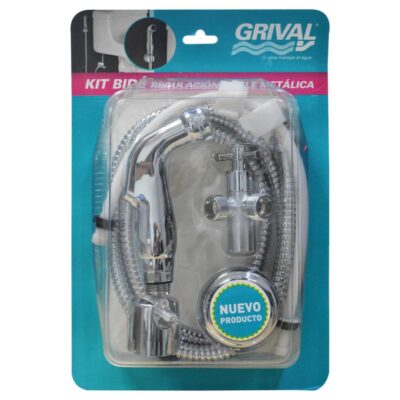 Grival Ducha Tel Bide Completa+Regulacion Doble Metalica