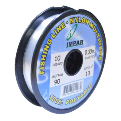 NYLON IMPAR 60 LBS 0.75MM (CARRETO X 100MTRS)