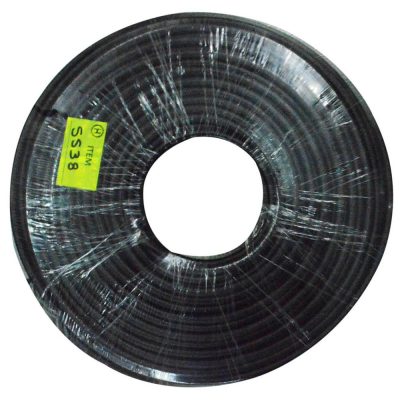 Cable Coaxial Chipa Rg6 X 100 Mts Negro Keibol(Ht10123)