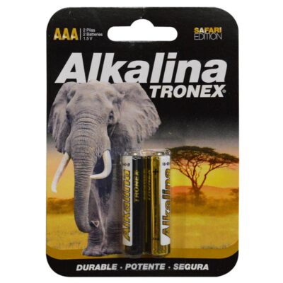 PILA TRONEX ALKALINA AAA (PAR)