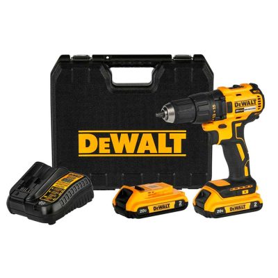 TALADRO ATORNILLADOR RECARGABLE DEWALT PERCUTOR 1/2 SIN ESCOBILLAS