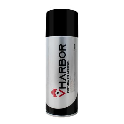 Aerosol Vharbor Negro Mate 320 Ml (4) (Ht90340)