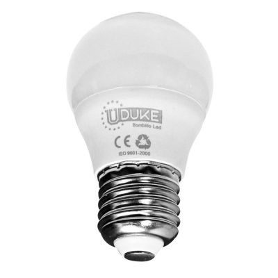 Bombillo Led 3w Uduke Luz Dia E27 Multivoltage (6500k)