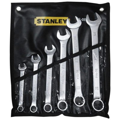 Juego Llave mixta Stanley x 6 Piezas MM