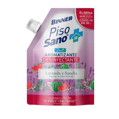 DESINFECTANTE PISOS DOYPAC BIN SANO LAVANDA/SANDIA 200ML (207321)