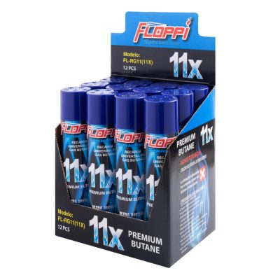 RECARGADOR GAS REPUESTO UNIVERSAL 300ML FLOPPI (FLRG11X48)