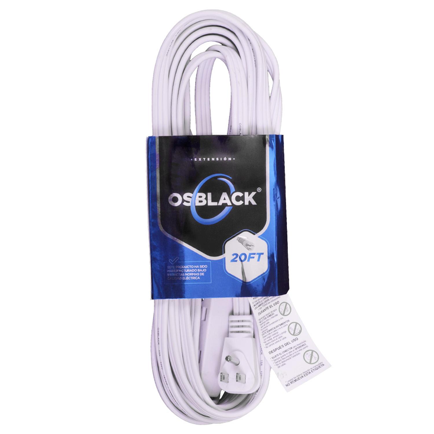 EXTENSION BLANCA TRIFASICA FINA X 20FT (WJC152 20FT) DISTRIBUCIONES
